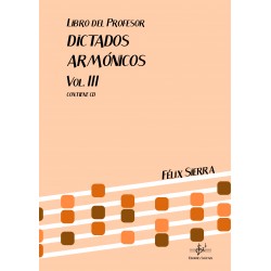 Libro del profesor - Dictados Armónicos Vol.III (Audio en App)
