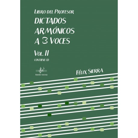 Dictados Armónicos a 3 Voces prof. Vol.II (Audio en App)