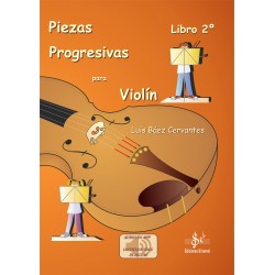 Piezas progresivas para Violín - Libro 2º (Audio en APP)