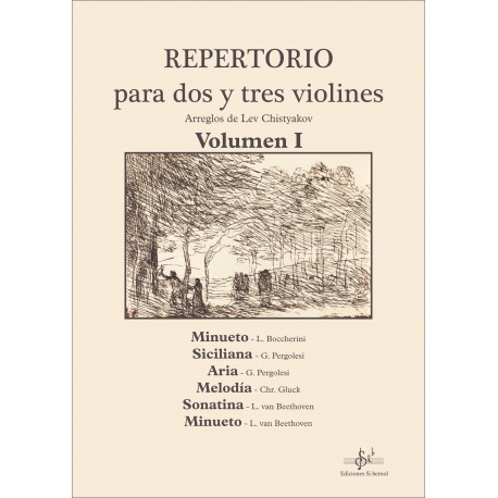 Repertorio para 2 y 3 violines I