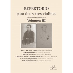 Repertorio para 2 y 3 violines III